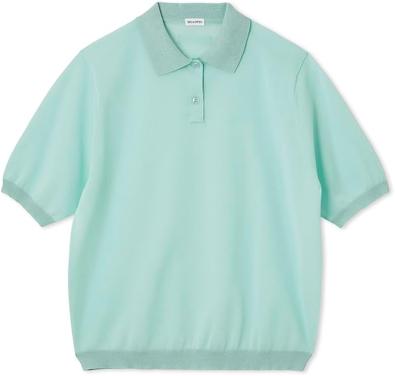 ミラオーウェン　フォルムスリーブポロニット広島ミナモア限定カラー Amazon | [ミラオーウェン] フォルムスリーブポロニット